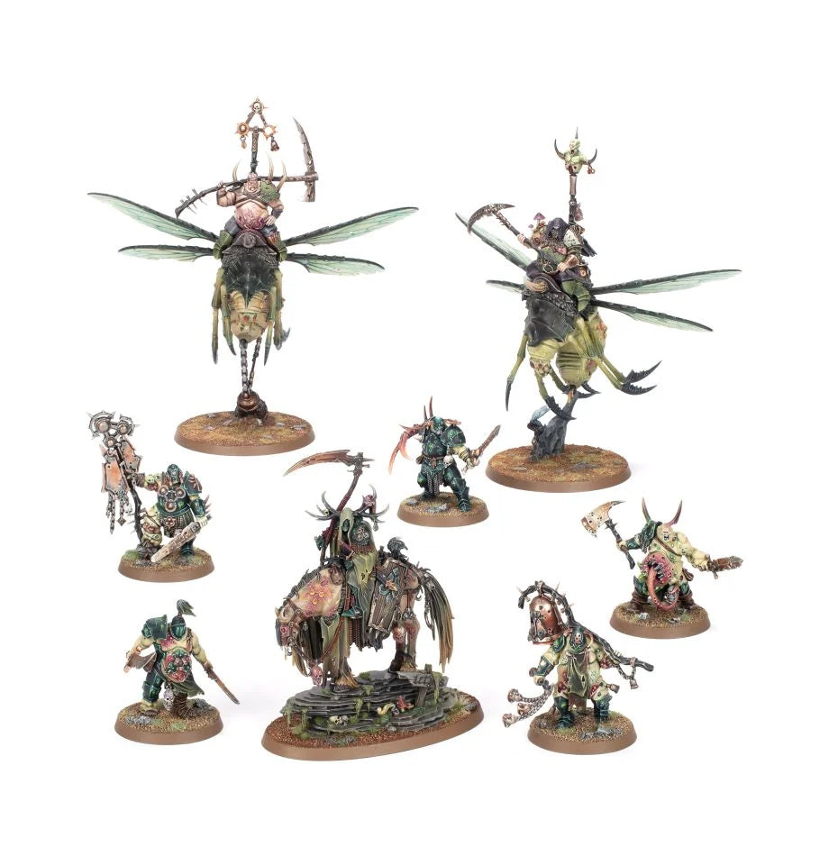 Warhammer Age of Sigmar: Dawnbringers Maggotkin of Nurgle Phulgoth's Shudderhood | Odin's Place