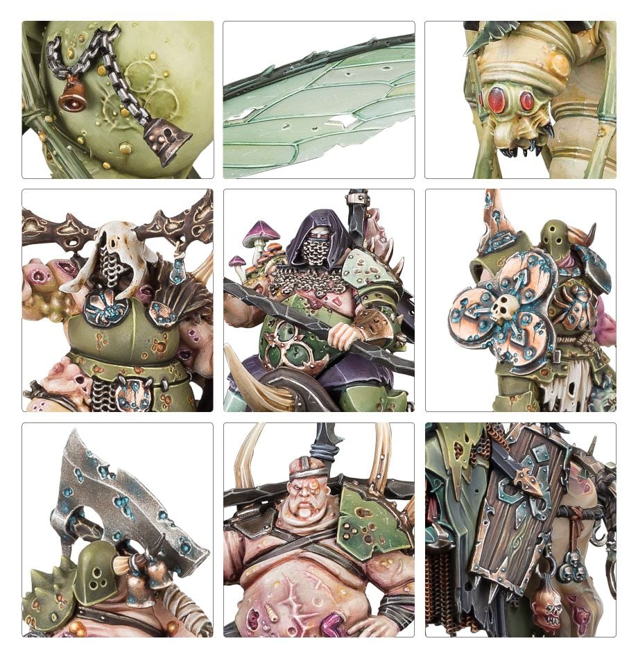 Warhammer Age of Sigmar: Dawnbringers Maggotkin of Nurgle Phulgoth's Shudderhood | Odin's Place