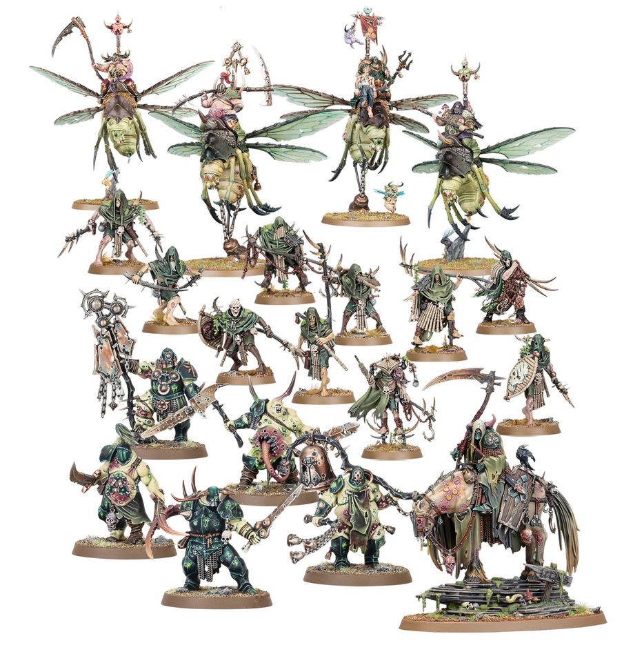 Warhammer Age of Sigmar: Maggot Kin Of Nurgle Battleforce: Shudderblight Cyst | Odin's Place