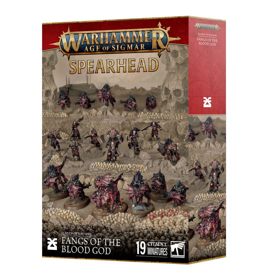 Warhammer Age Of Sigmar: Blades Of Khorne Spearhead: Fangs of the Blood God | Odin's Place
