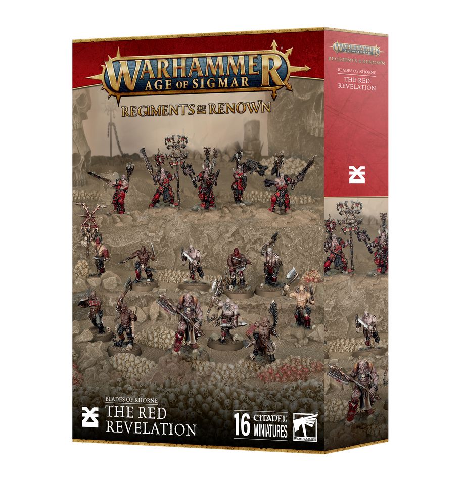 Warhammer Age Of Sigmar: Blades Of Khorne: Regiment of Renown: The Red Revelation | Odin's Place