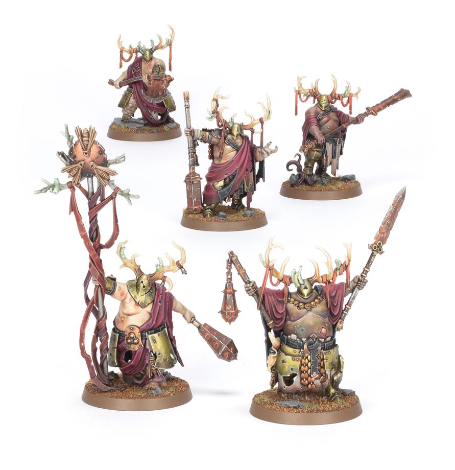 Warhammer Age of Sigmar: Maggotkin of Nurgle - Putrid Blightkings | Odin's Place