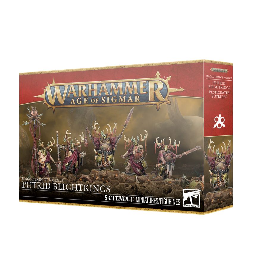 Warhammer Age of Sigmar: Maggotkin of Nurgle - Putrid Blightkings | Odin's Place
