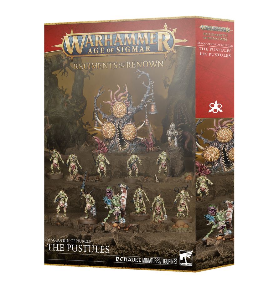 Warhammer Age of Sigmar: Maggotkin of Nurgle - The Pustules | Odin's Place