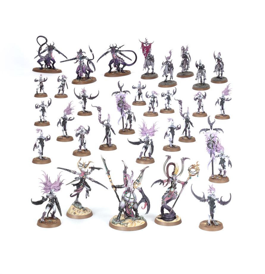 Warhammer Age of Sigmar: Spearhead Hedonites of Slaanesh, Epicurean Revellers | Odin's Place