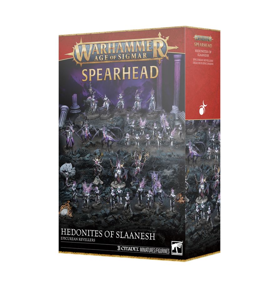 Warhammer Age of Sigmar: Spearhead Hedonites of Slaanesh, Epicurean Revellers | Odin's Place