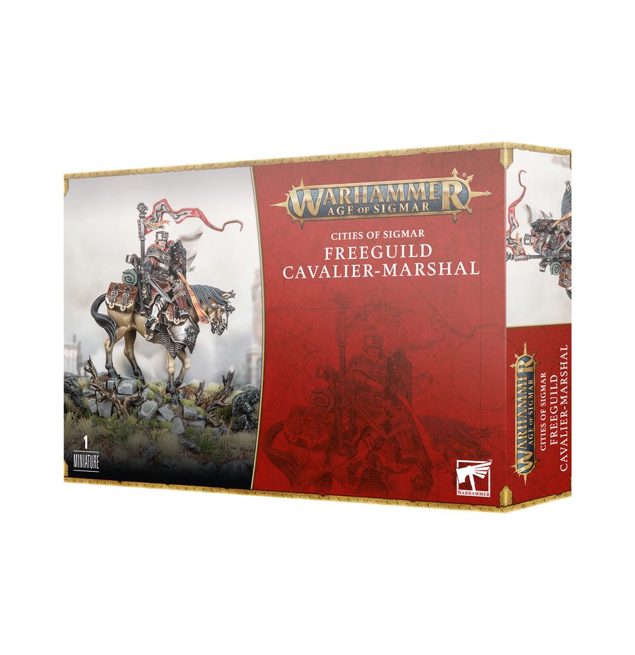 Warhammer Age of Sigmar: Cities of Sigmar Freeguild Cavalier Marshal | Odin's Place