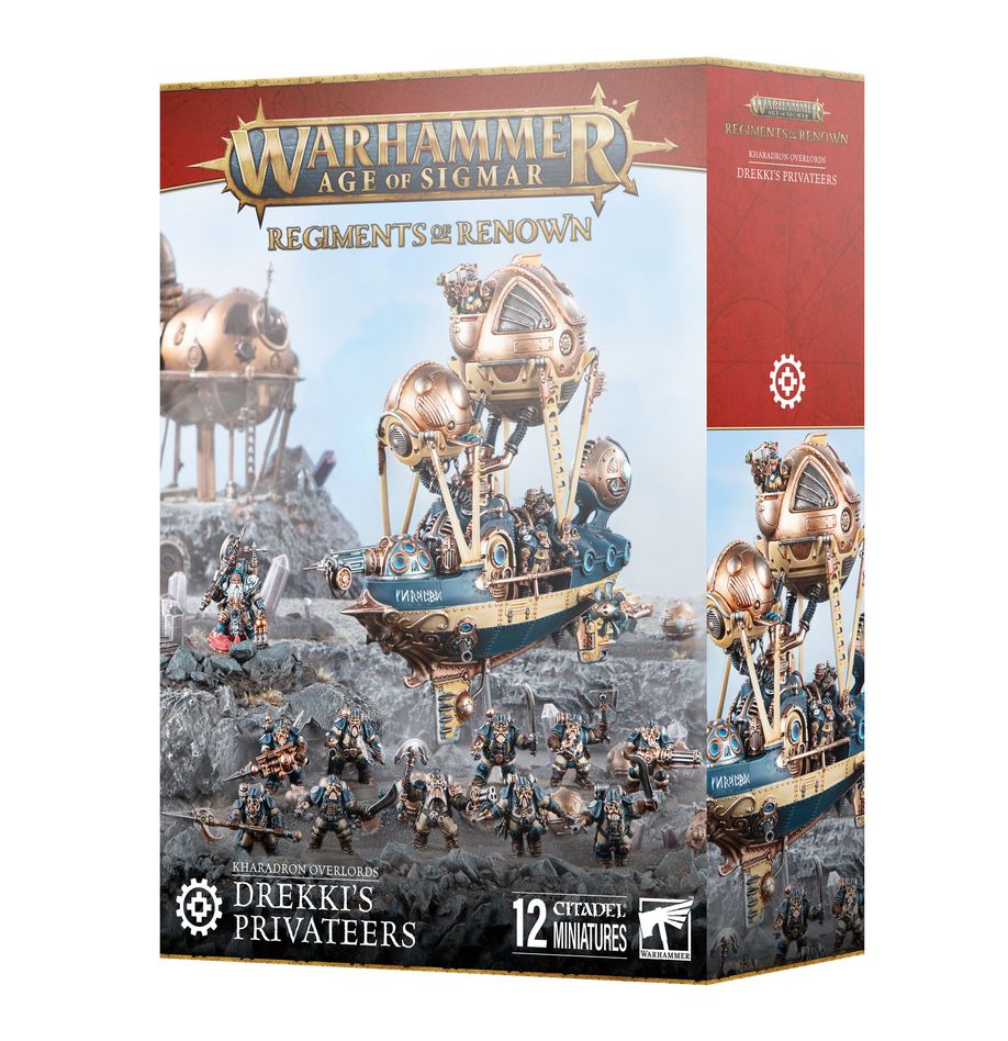 Warhammer Age of Sigmar: Kharadron Overlords Regiment of Renown: Drekki's Privateers | Odin's Place