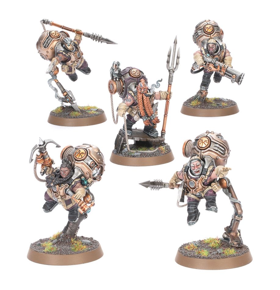 Warhammer Age of Sigmar: Kharadron Overlords Vongrim Harpoon Crew | Odin's Place