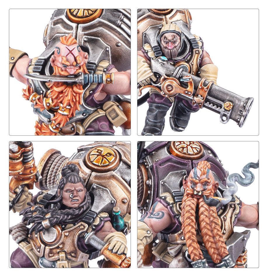 Warhammer Age of Sigmar: Kharadron Overlords Vongrim Harpoon Crew | Odin's Place