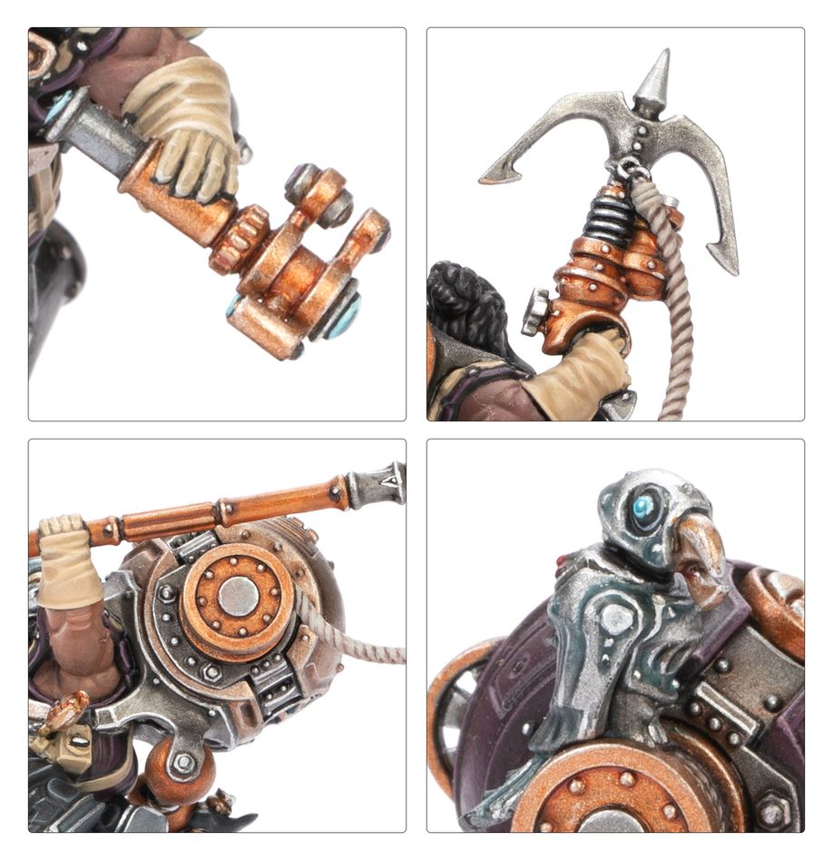 Warhammer Age of Sigmar: Kharadron Overlords Vongrim Harpoon Crew | Odin's Place