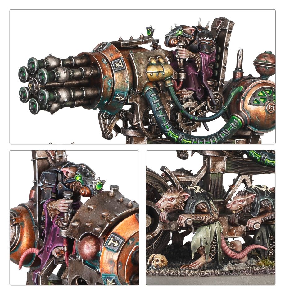 Warhammer Age Of Sigmar: Skaven Ratling Warpblaster | Odin's Place