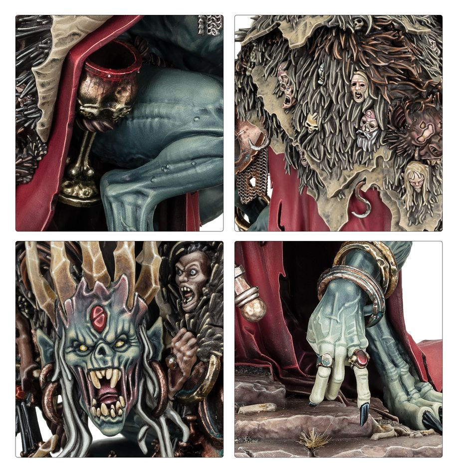 Warhammer Age of Sigmar: Flesh-Eater Courts Ushoran Mortarch of Delusion | Odin's Place
