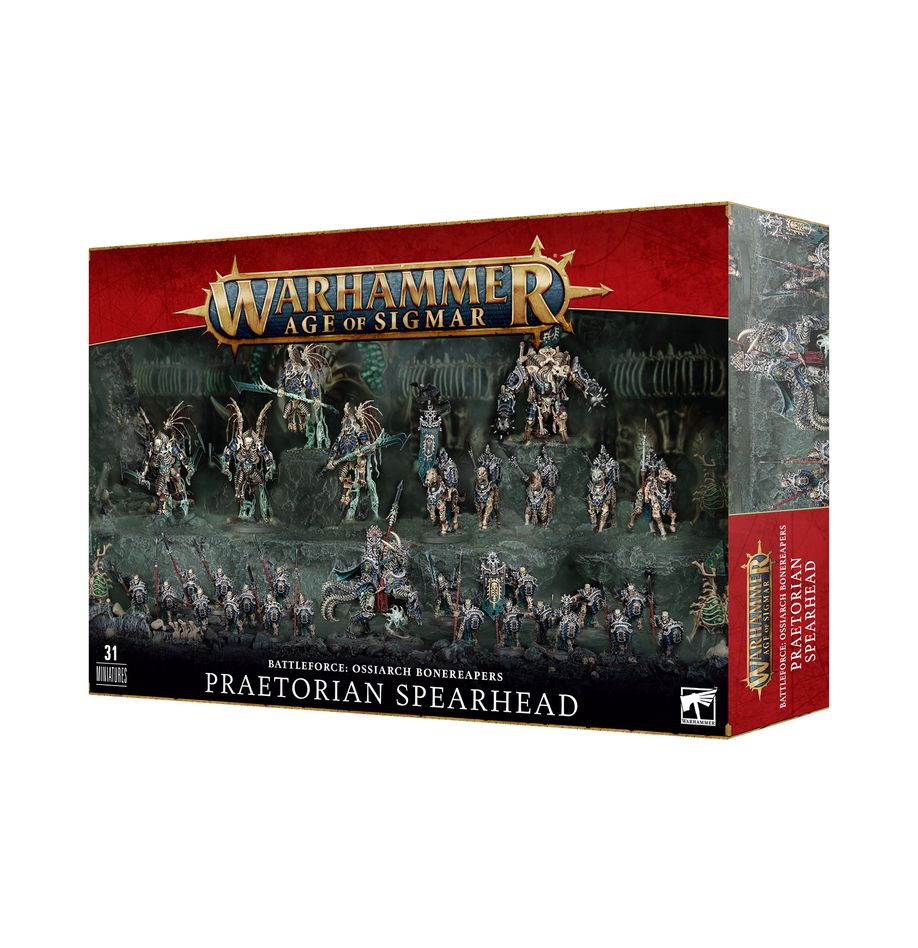 Warhammer Age of Sigmar: BATTLEFORCE OSSIARCH BONEREAPERS – PRAETORIAN SPEARHEAD | Odin's Place