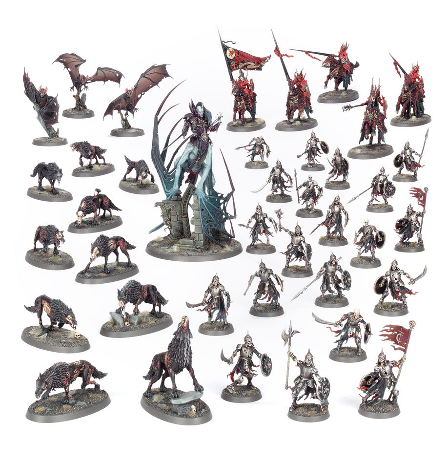 Warhammer Age of Sigmar: BATTLEFORCE SOULBLIGHT GRAVELORDS – VENGORIAN COURT | Odin's Place