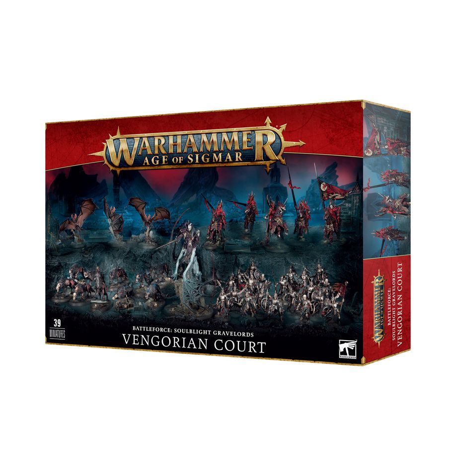 Warhammer Age of Sigmar: BATTLEFORCE SOULBLIGHT GRAVELORDS – VENGORIAN COURT | Odin's Place