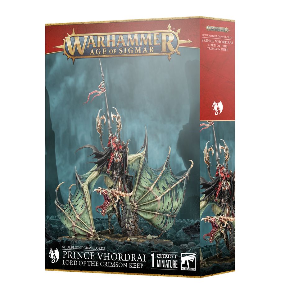 Warhammer Age Of Sigmar: Prince Vhordrai, Lord of the Crimson Keep/Revenant Draconith | Odin's Place