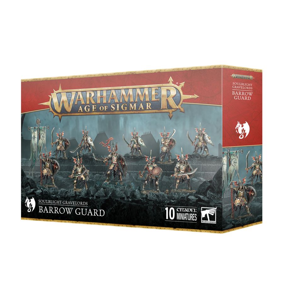 Warhammer Age Of Sigmar: Soulblight Gravelords Borrow Guard | Odin's Place