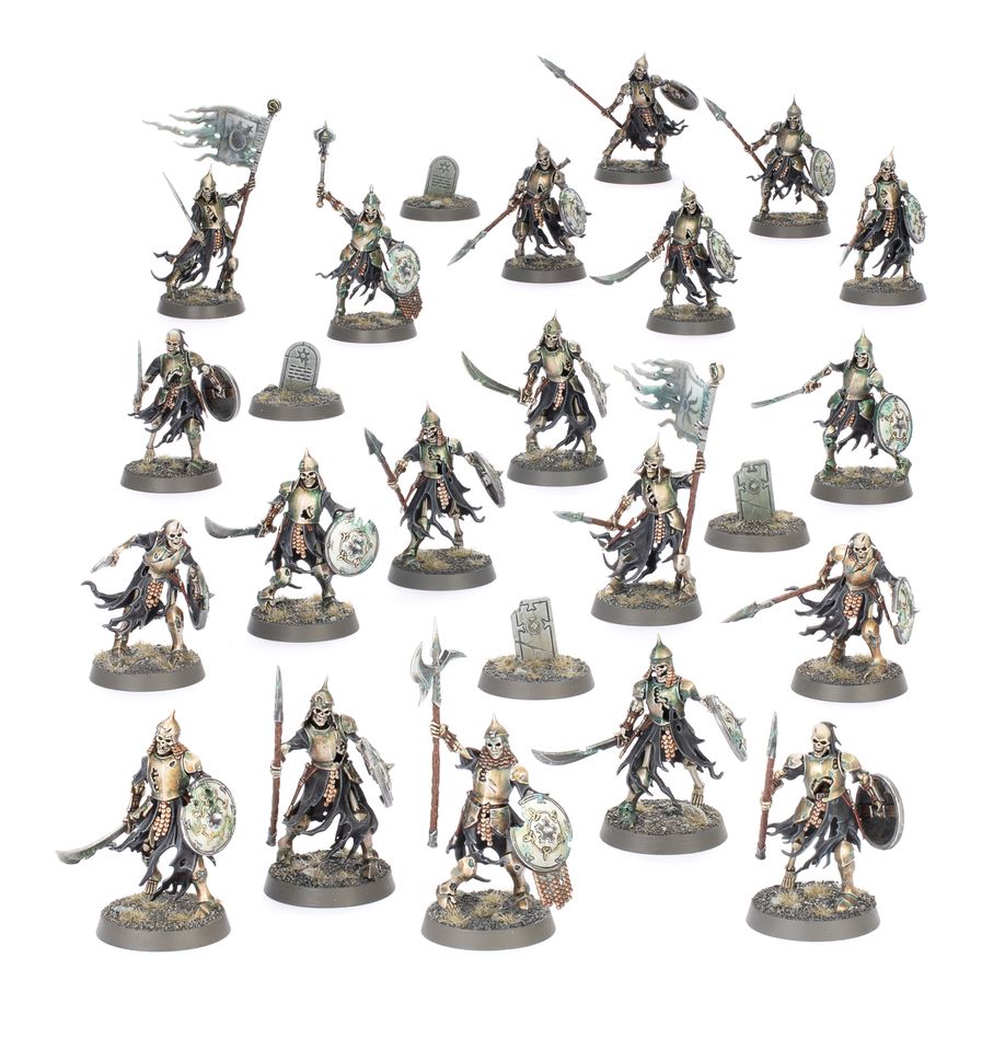 Warhammer Age of Sigmar: Soulblight Gravelords Deathrattle Skeletons | Odin's Place