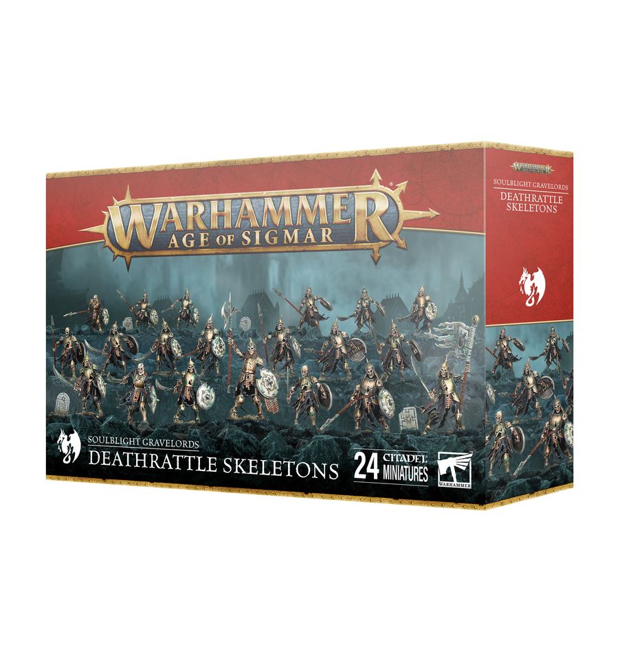Warhammer Age of Sigmar: Soulblight Gravelords Deathrattle Skeletons | Odin's Place