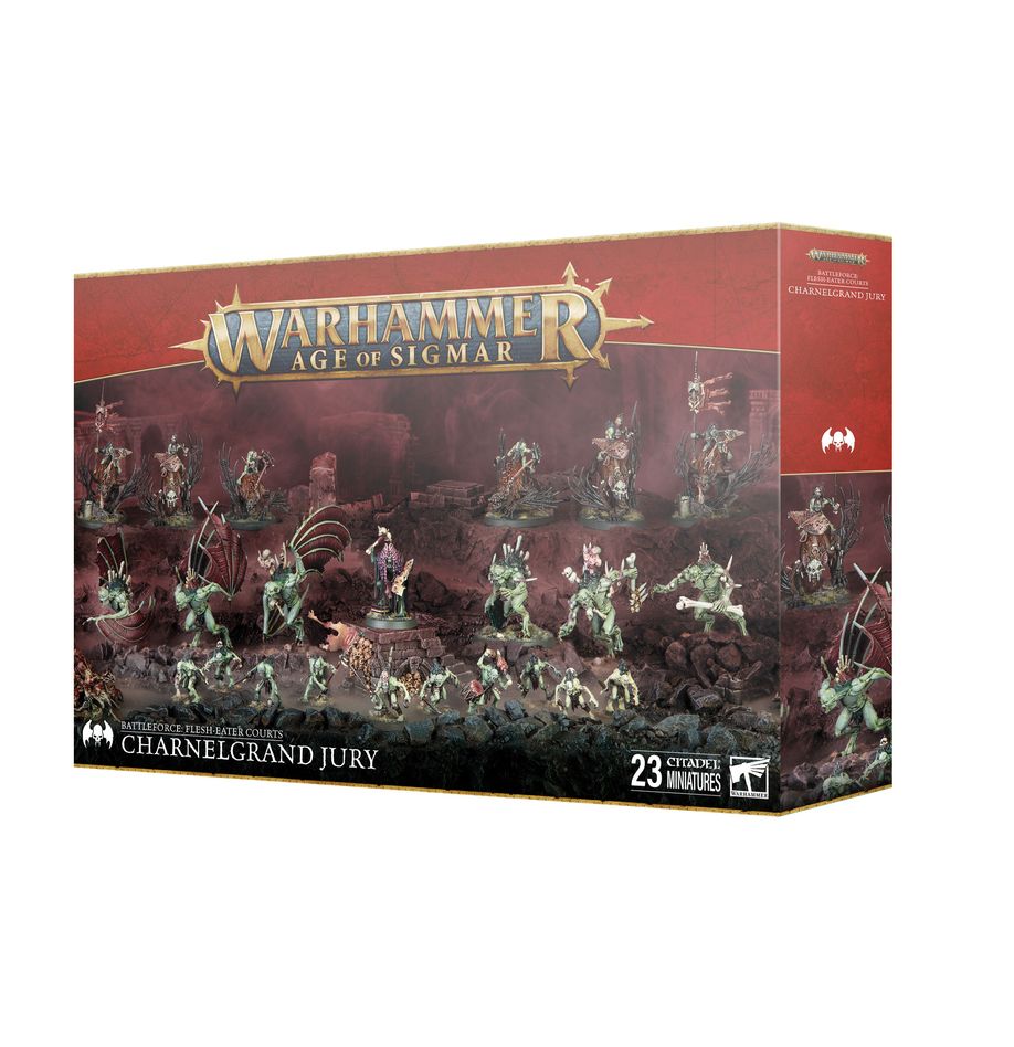 Warhammer Age of Sigmar: Flesh Eaters Courts Battleforce: Charnel Grand Jury | Odin's Place
