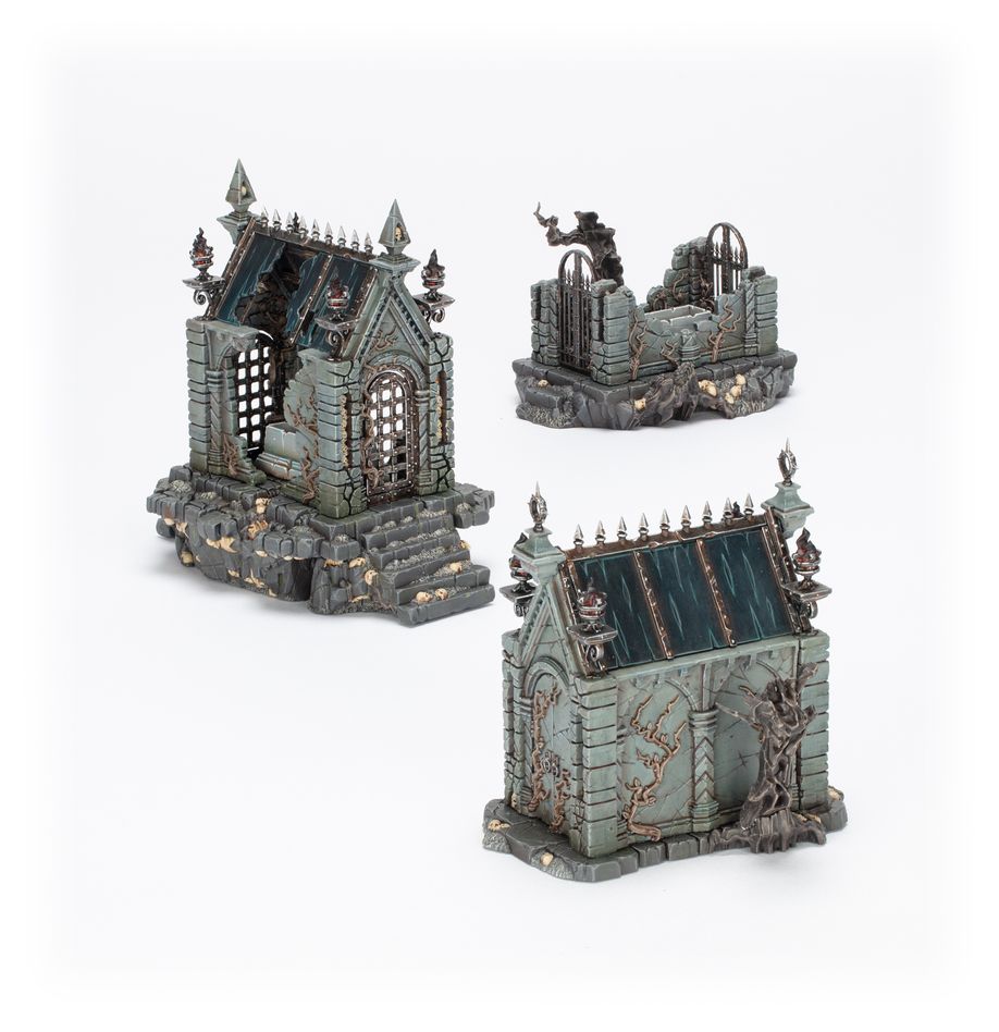 Warhammer Age of Sigmar: Soulblight Gravelords Cursed Sepulchre/Nexus of Grief | Odin's Place