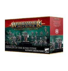 Warhammer Age of Sigmar: Ossiarch Bonereapers: Regiment of Renown: Heralds of the Bone-tithe | Odin's Place