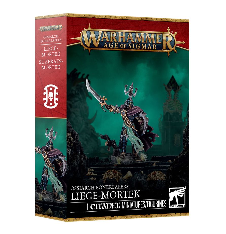 Warhammer Age of Sigmar: Ossiarch Bonereapers: Liege-Mortek | Odin's Place