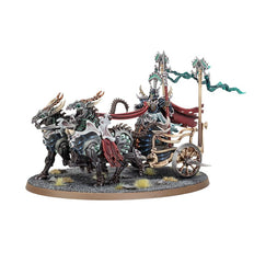 Warhammer Age of Sigmar: Ossiarch Bonereapers: Liege-Kavalos on War Chariot | Odin's Place