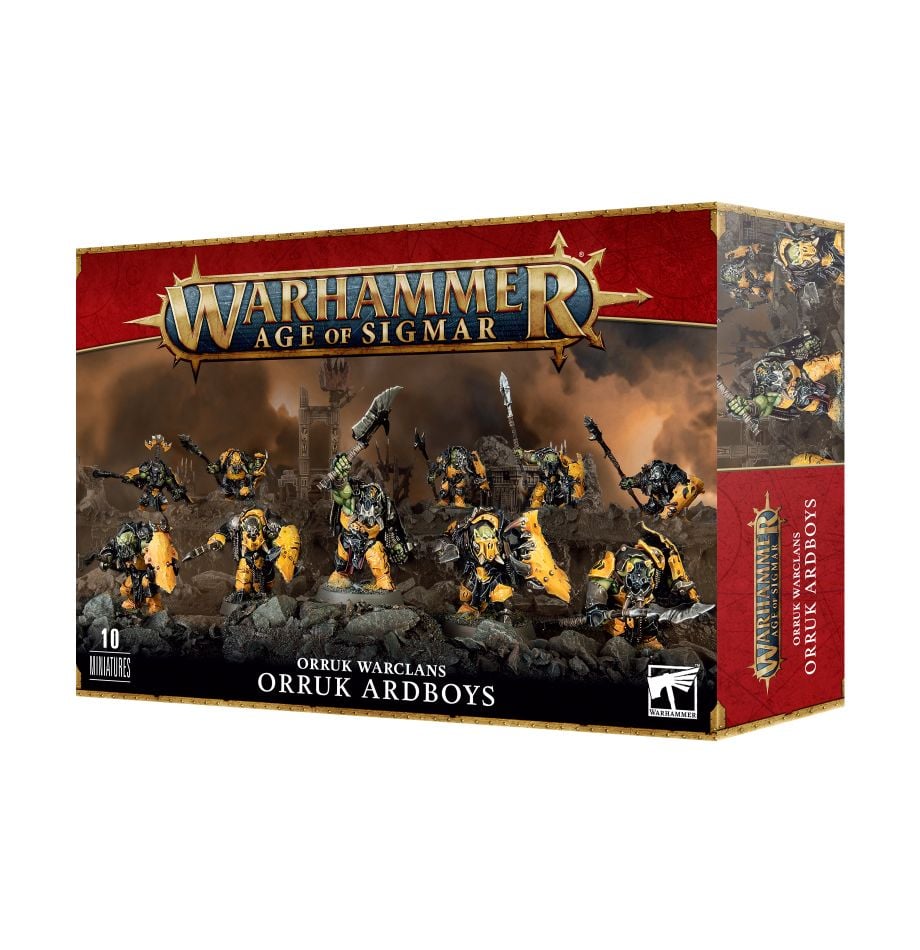 Warhammer Age of Sigmar: Orruk Warclans Orruk Ardboys | Odin's Place