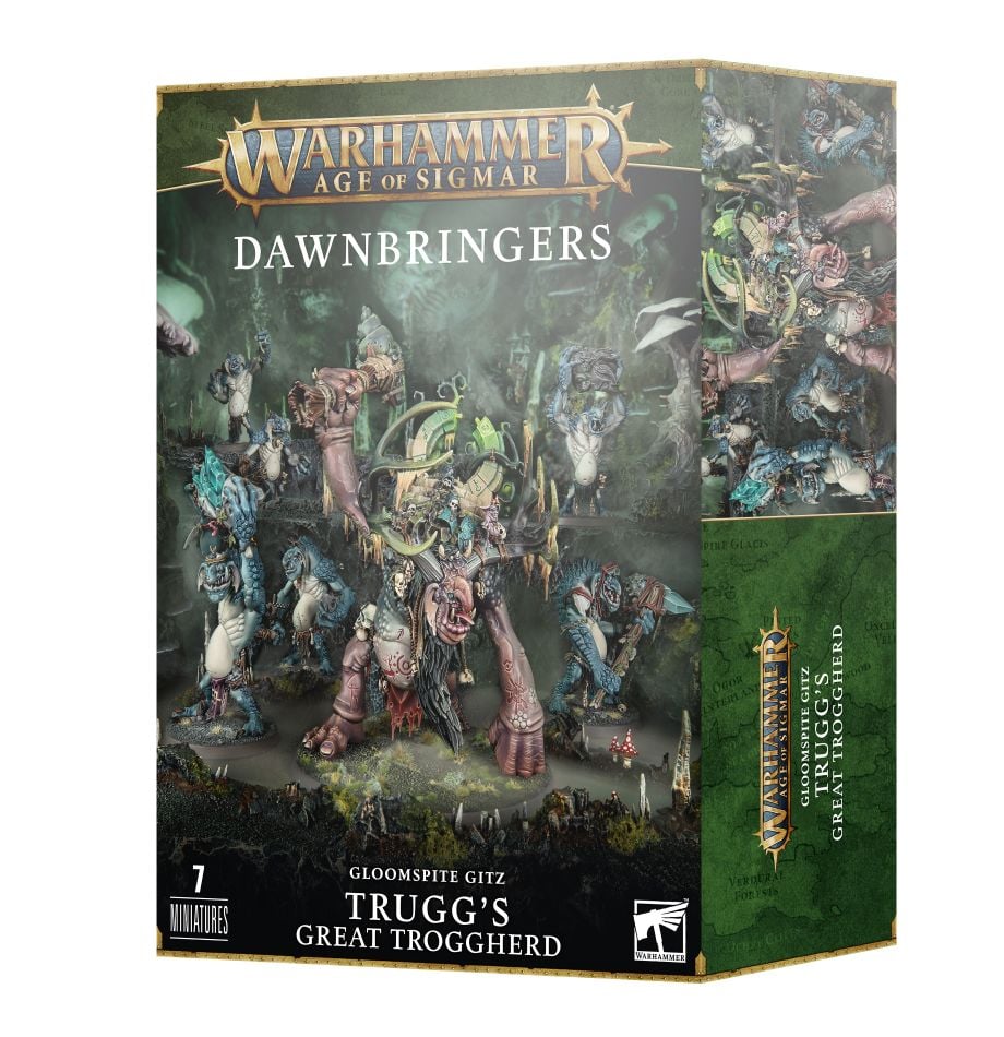 Warhammer Age of Sigmar: Gloomspite Gitz Dawnbringers Trugg's Great Troggherd | Odin's Place