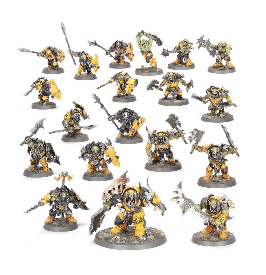 Warhammer Age of Sigmar: Spearhead Orruk Warclans Ironjaws Bigmob | Odin's Place