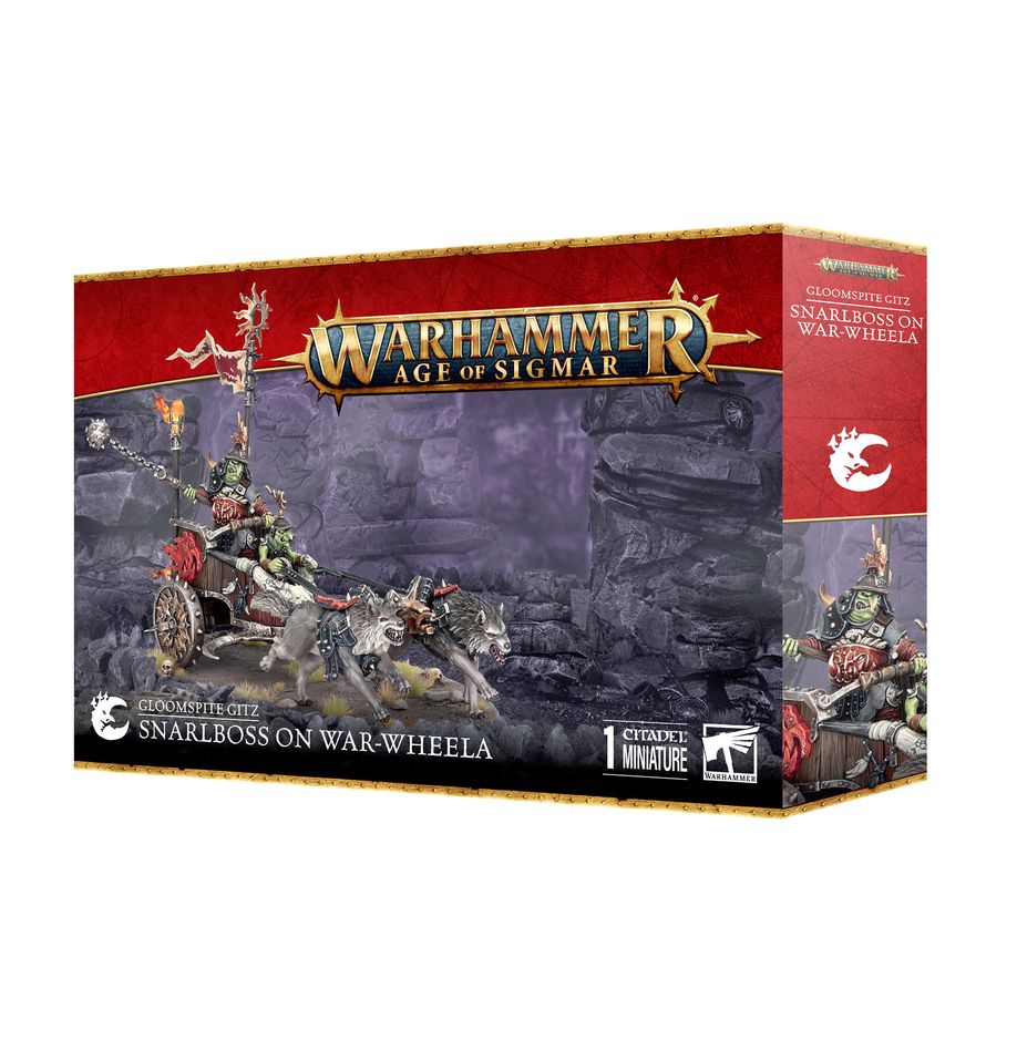 Warhammer Age of Sigmar: Snarlboss on War-Wheela | Odin's Place
