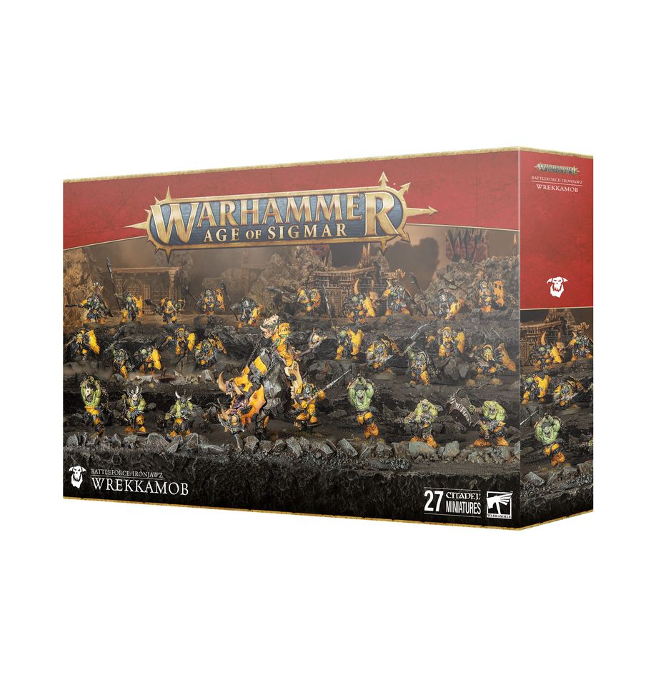 Warhammer Age of Sigmar: Ironjawz Battleforce: Wrekkamod | Odin's Place
