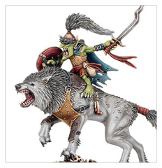 Warhammer Ager of Sigmar: Gloomspite Gitz Snarlboss & Wolfgit Retinue | Odin's Place