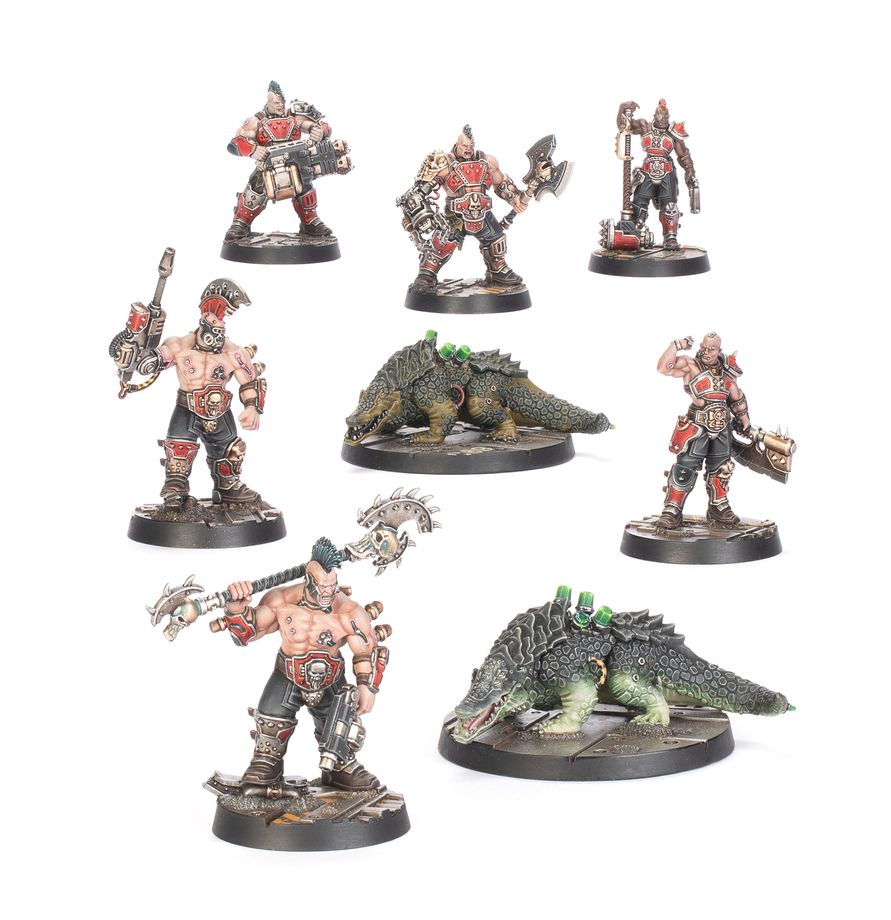 Warhammer Necromunda: Goliath Forge Bosses & Sumpkrocs | Odin's Place