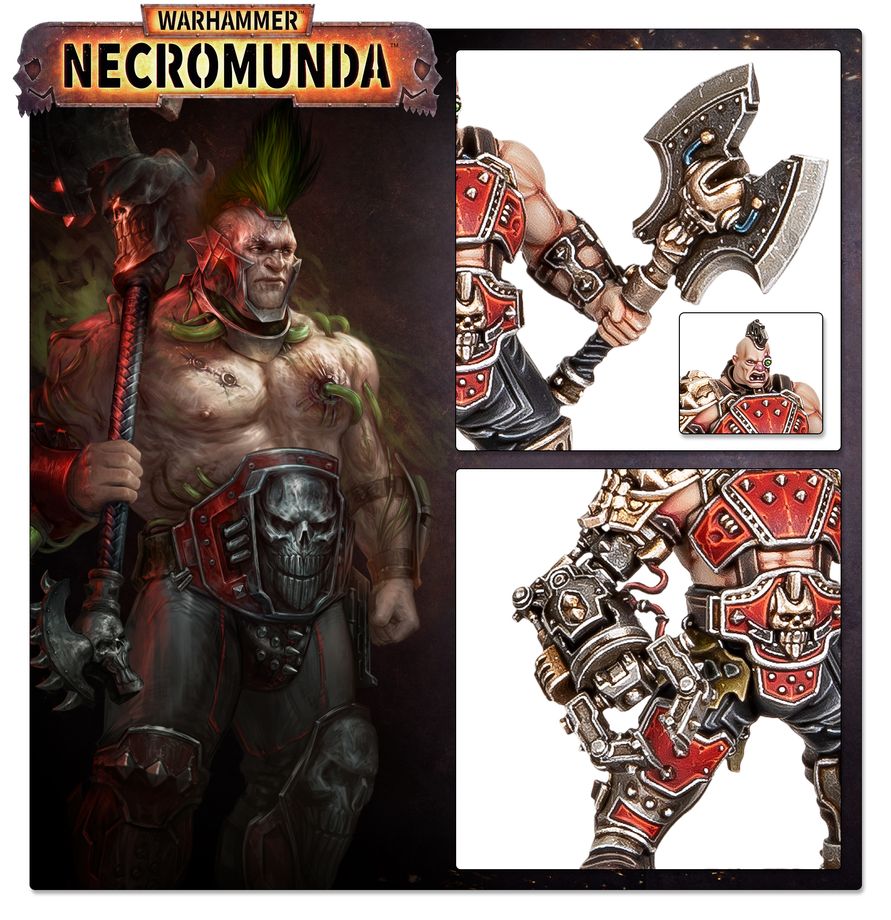 Warhammer Necromunda: Goliath Forge Bosses & Sumpkrocs | Odin's Place