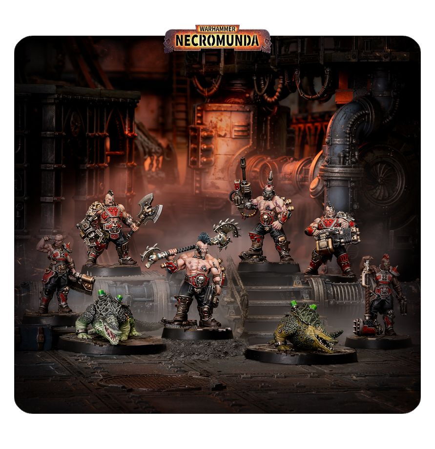 Warhammer Necromunda: Goliath Forge Bosses & Sumpkrocs | Odin's Place