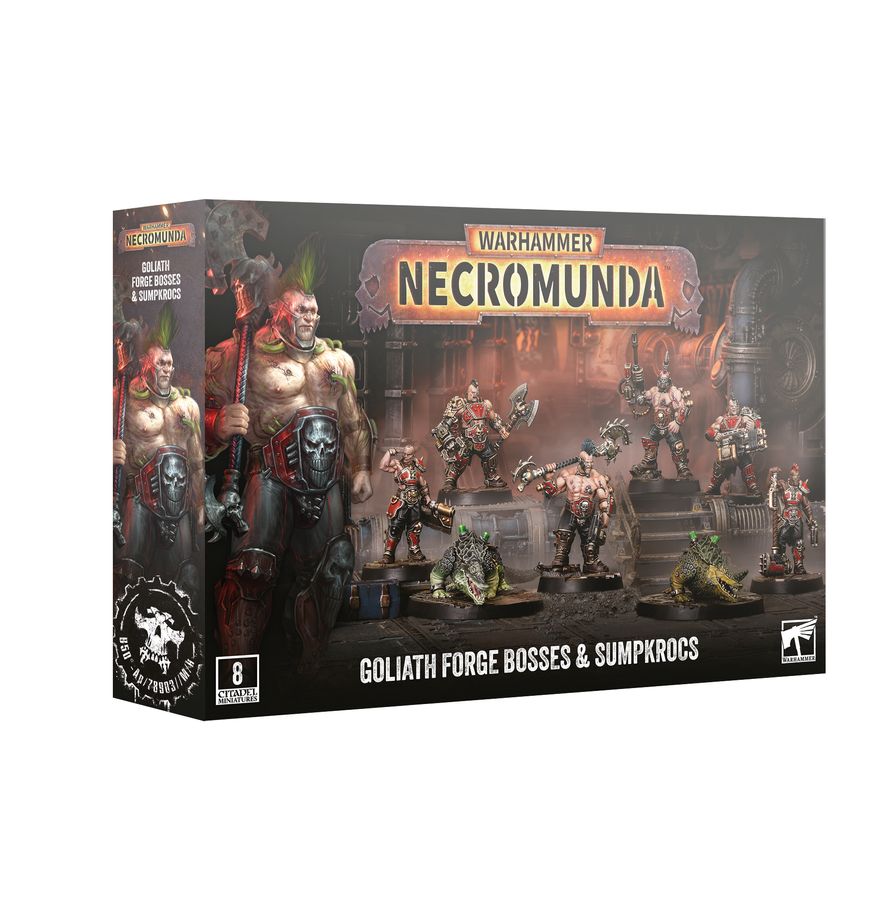 Warhammer Necromunda: Goliath Forge Bosses & Sumpkrocs | Odin's Place