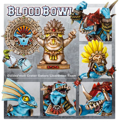 Lizardmen Blood Bowl Team – Gwaka'moli Crater Gators | Odin's Place