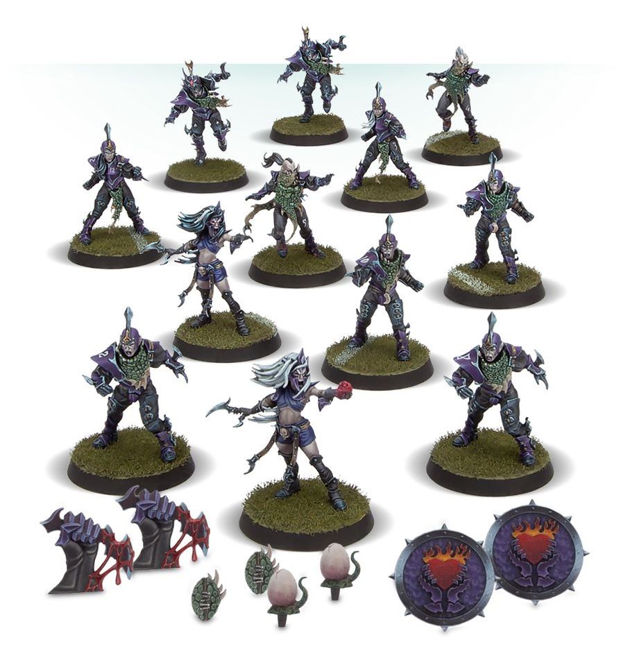 Blood Bowl: Dark Elf (Naggaroth Nightmares) Team | Odin's Place