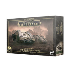 LEGIONS IMPERIALIS: LAND RAIDER PROTEUS EXPLORATOR SQUADRON | Odin's Place