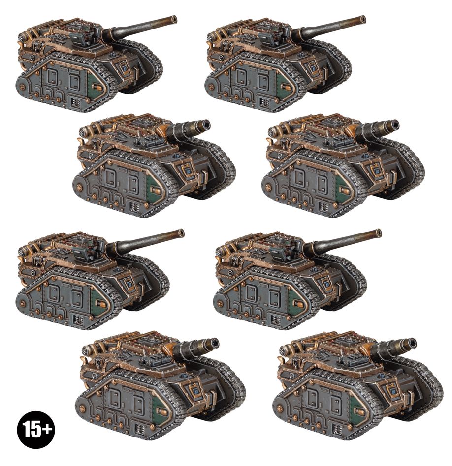 LEGIONS IMPERIALIS: MEDUSA AND BASILISK BATTERIES | Odin's Place