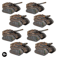 LEGIONS IMPERIALIS: MEDUSA AND BASILISK BATTERIES | Odin's Place