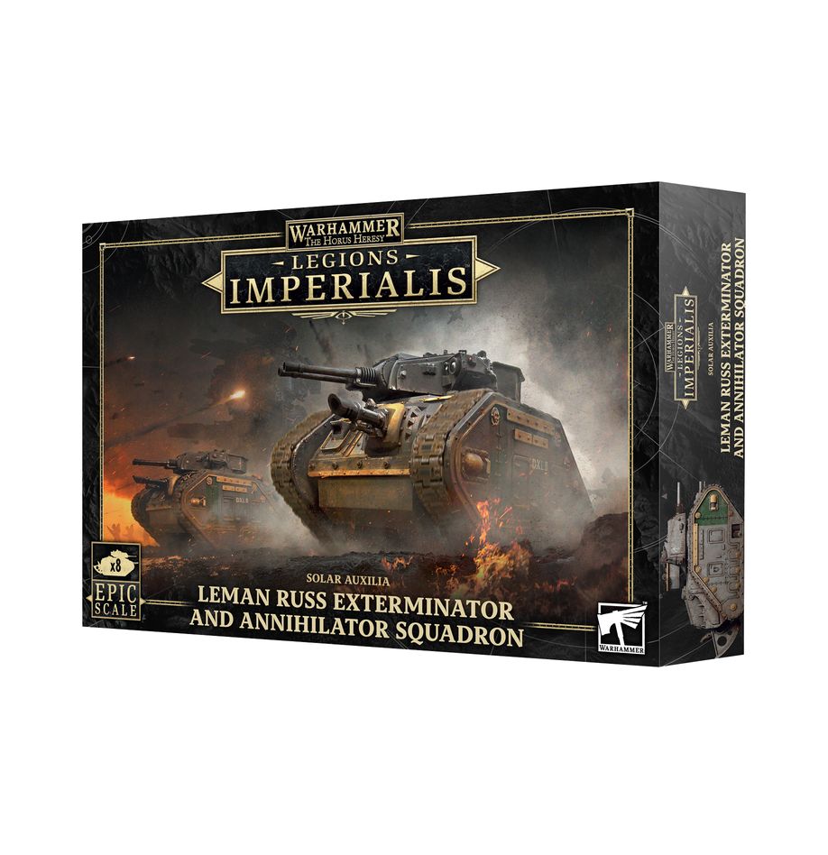 Warhammer Legion Imperials: Leman Russ Exterminator & Annihilator squadron | Odin's Place