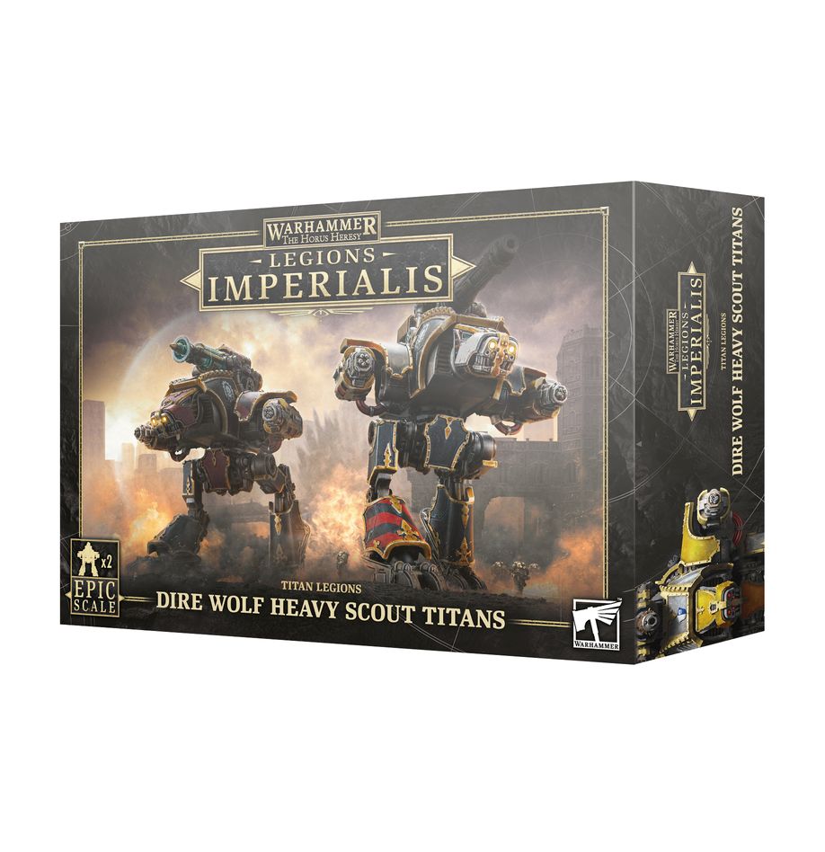 LEGIONS IMPERIALIS: DIRE WOLF HEAVY SCOUT TITANS | Odin's Place