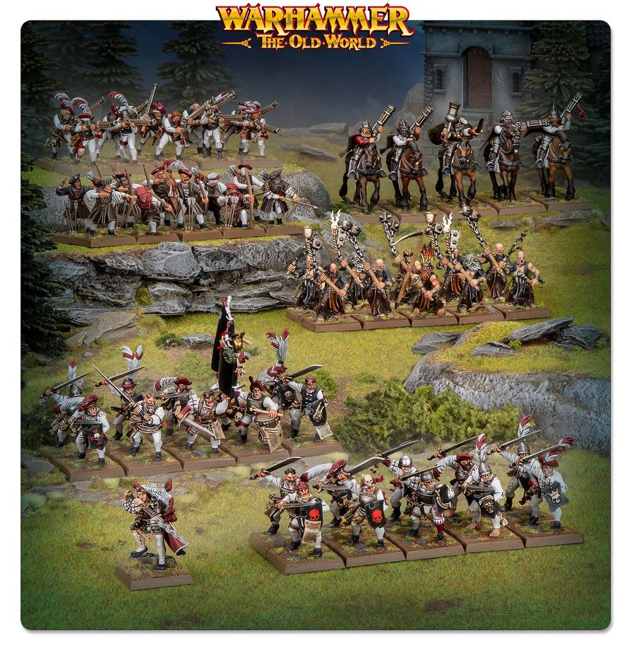 Warhammer The Old World: Empire of Man: Battle March Army | Odin's Place