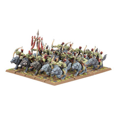 Warhammer Old World: Orc and Goblin Tribes Goblin Wolf Rider Mob | Odin's Place