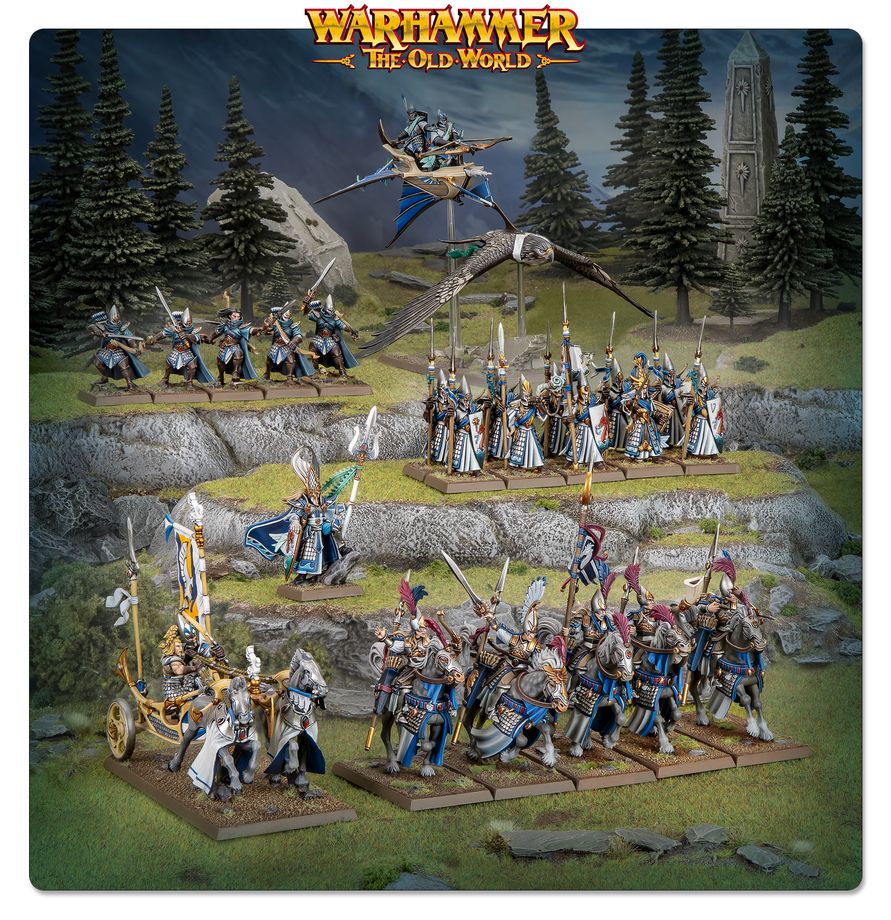 Warhammer The Old World: High Elf Realms: Battle March Army | Odin's Place