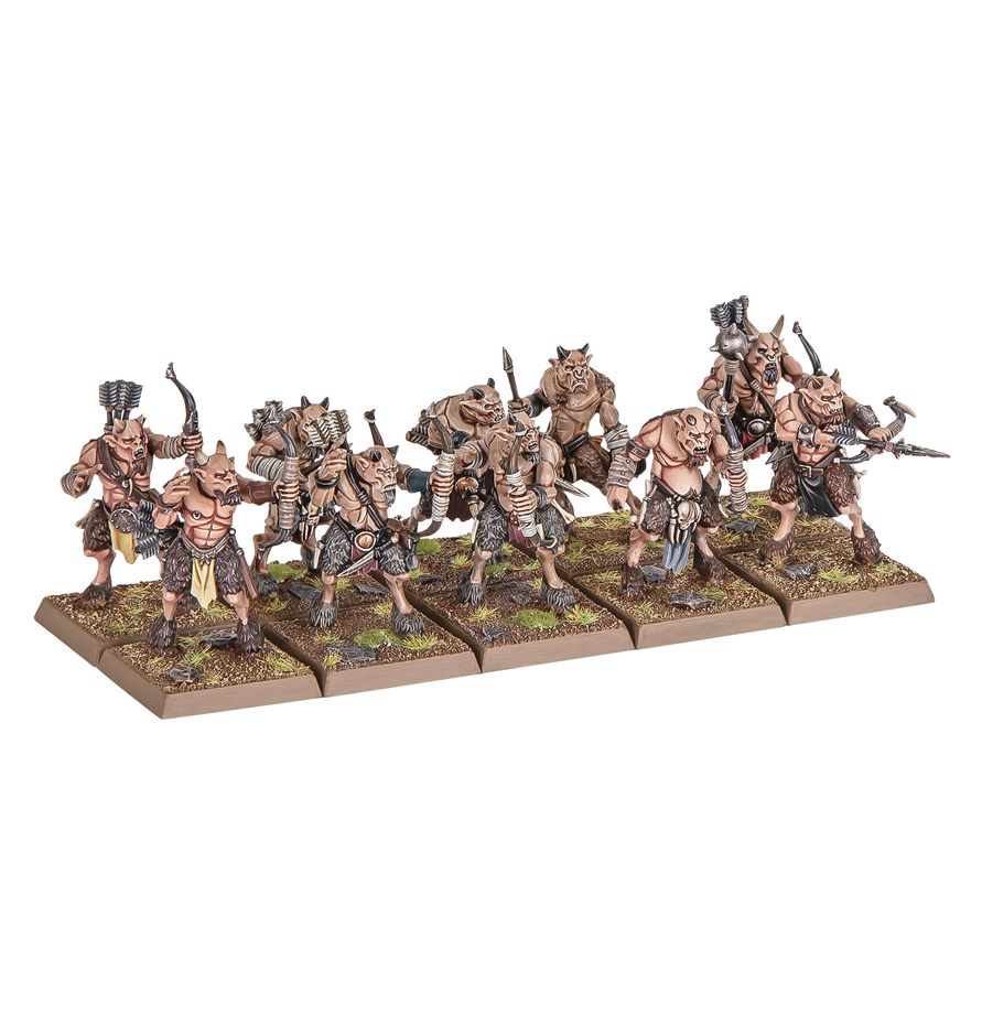 Warhammer The Old World: Beastmen Brayherds: Battle March Army | Odin's Place
